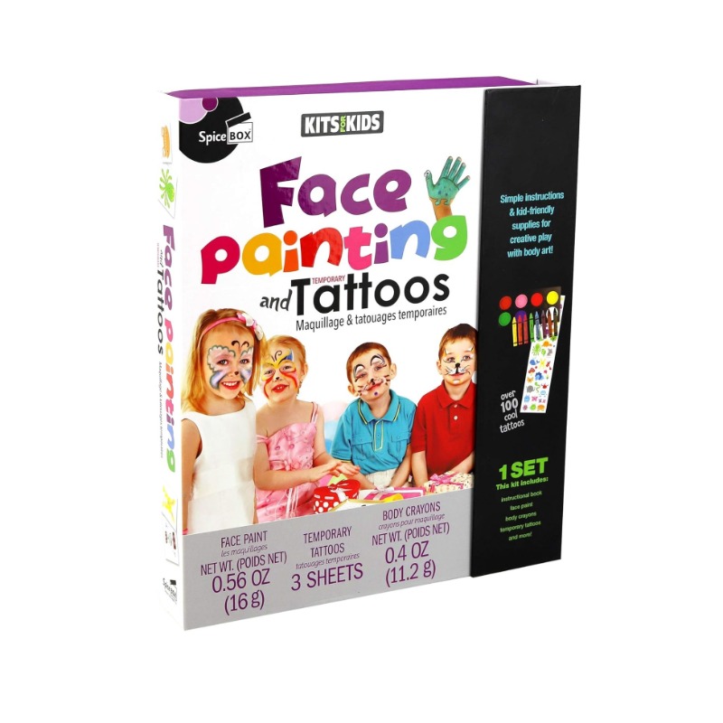Spice Box Childrens Activity Kits Face Painting And Tattoos