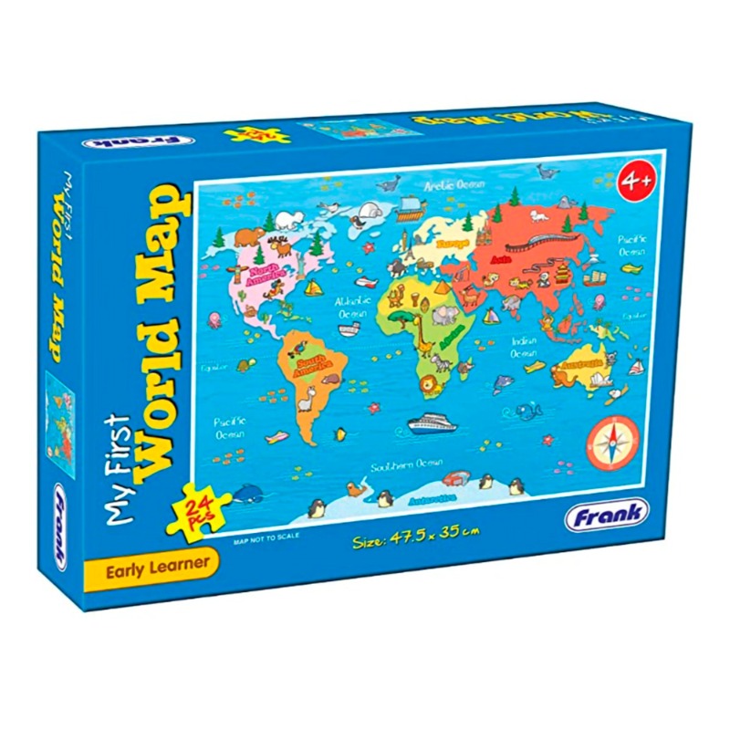 Frank My First World Map