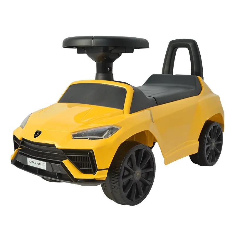 TOBBI Lamborghini Urus Foot-to-Floor Ride-On Car – Yellow