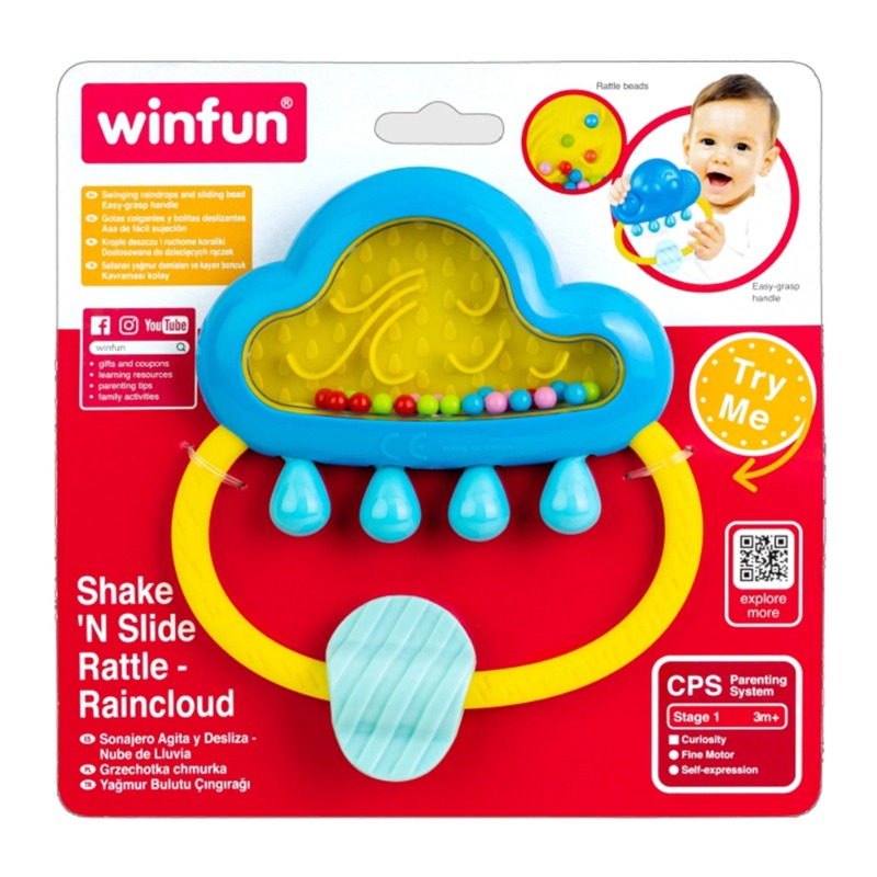 Shake 'N Slide Rattle - Raincloud