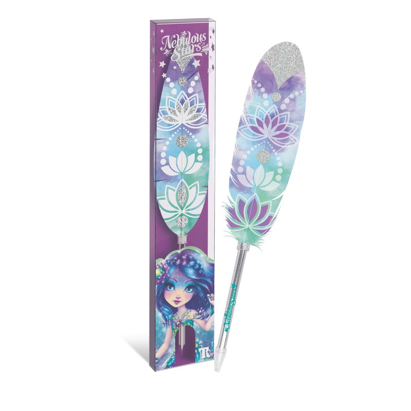 Nebulous Stars Feather Quill Pen 2024 - Water 2