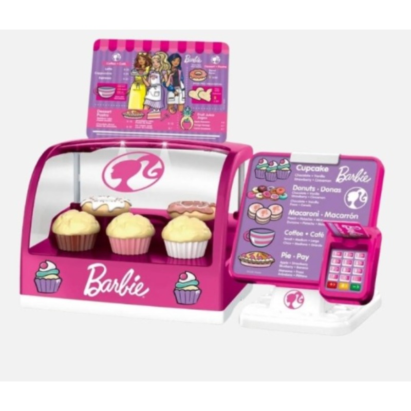 Barbie Cafe Playset with Light and Sound
