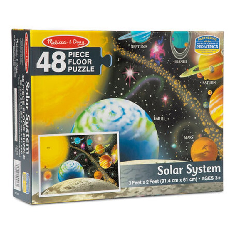 Melissa And Doug Solar System Floor Puzzle - 48 Pieces