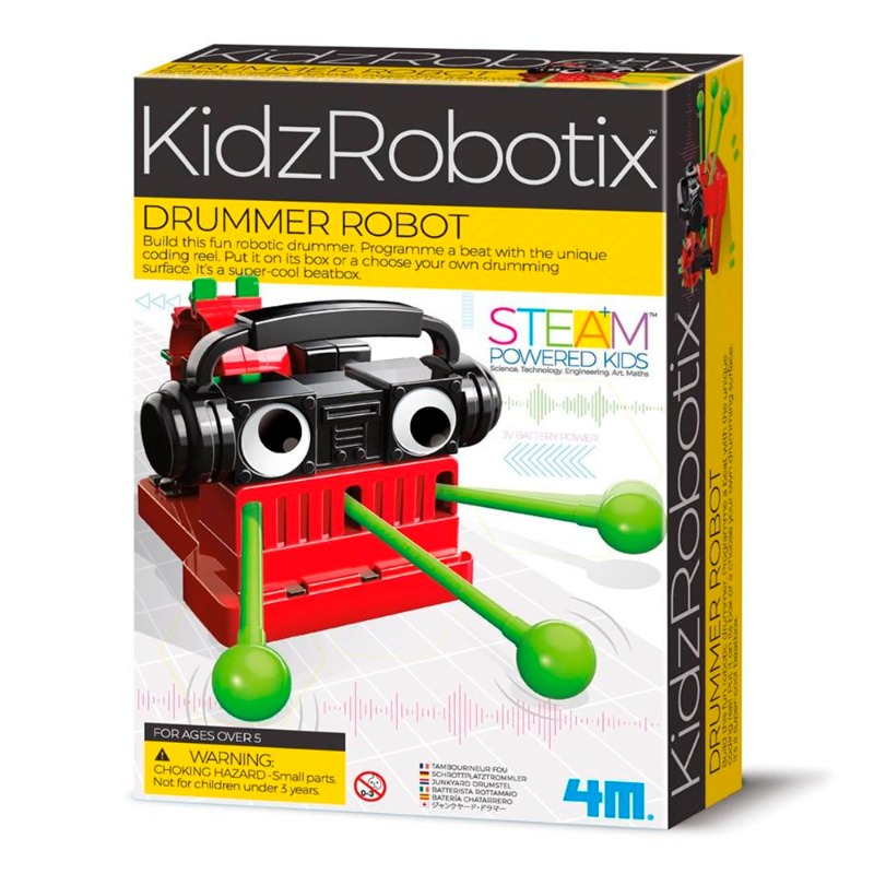 4M Kidzrobotix Drummer Robot