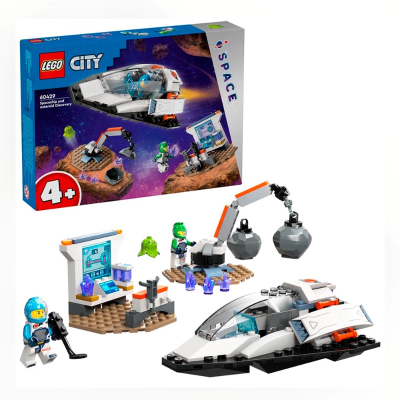 LEGO Spaceship And Asteroid Discovery