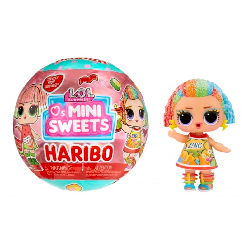 L. O. L. Surprise Loves Mini Sweets X Haribo Dolls Multi Chapes 1 Pcs