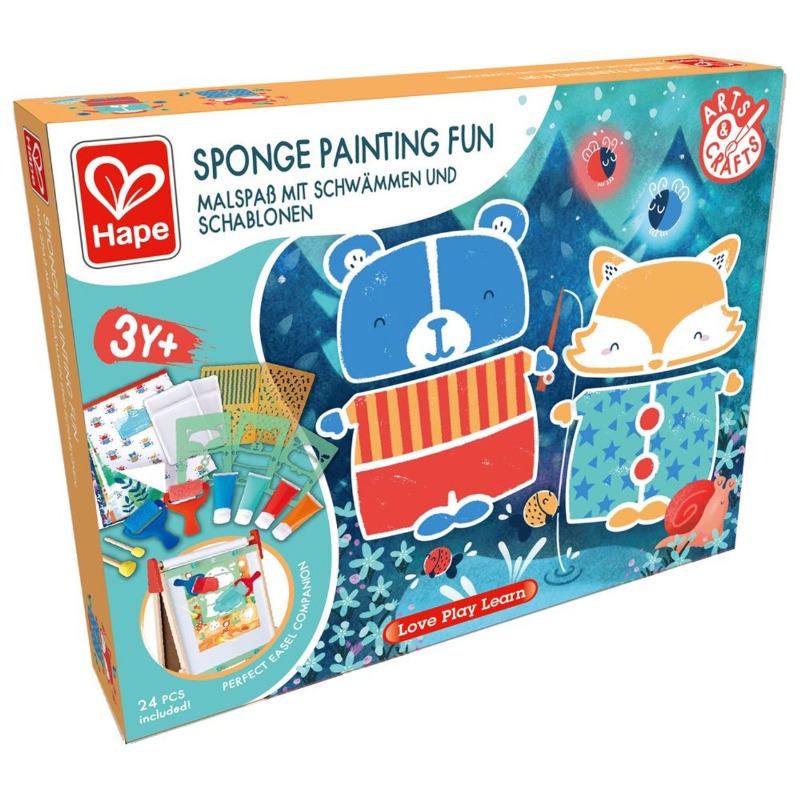 Hape Sponge Painting Fun