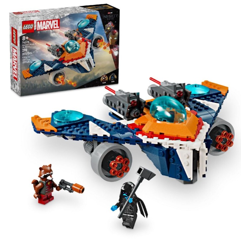 LEGO Rocket's Warbird Vs Ronan 76278