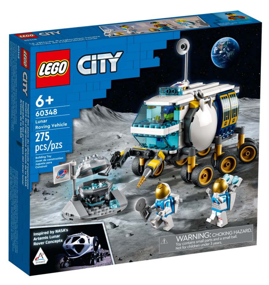 LEGO City Lunar Roving Space Vehicle Building Kit