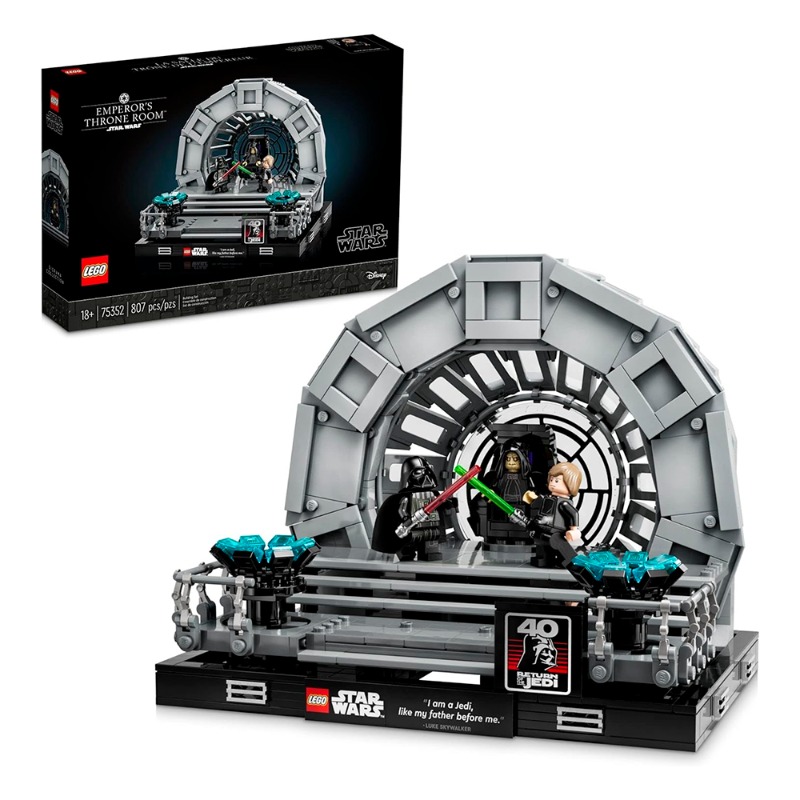 LEGO Emperor's Throne Room Diorama 75352