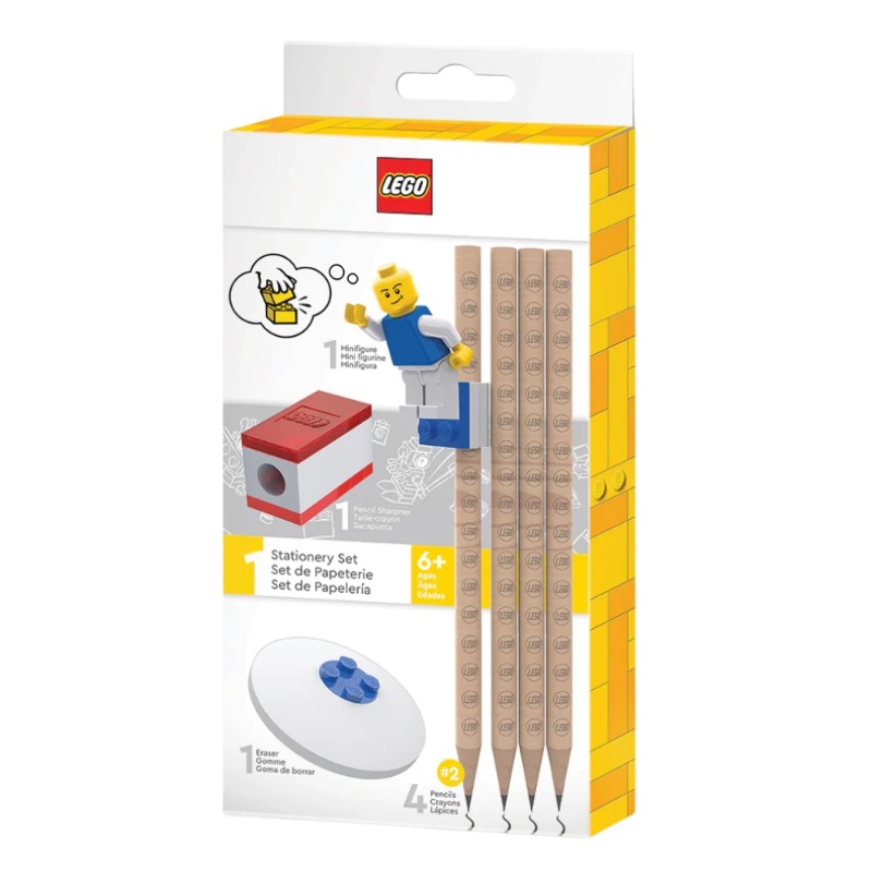 LEGO Pencil Set with Minifigure