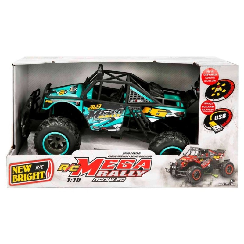 New Bright 1: 10 Mega Rally Growler 2. 4GHz Remote Control Car