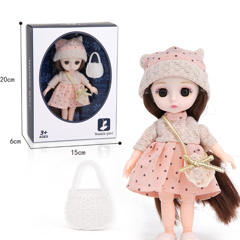 Walala Girl Doll - Black Hair
