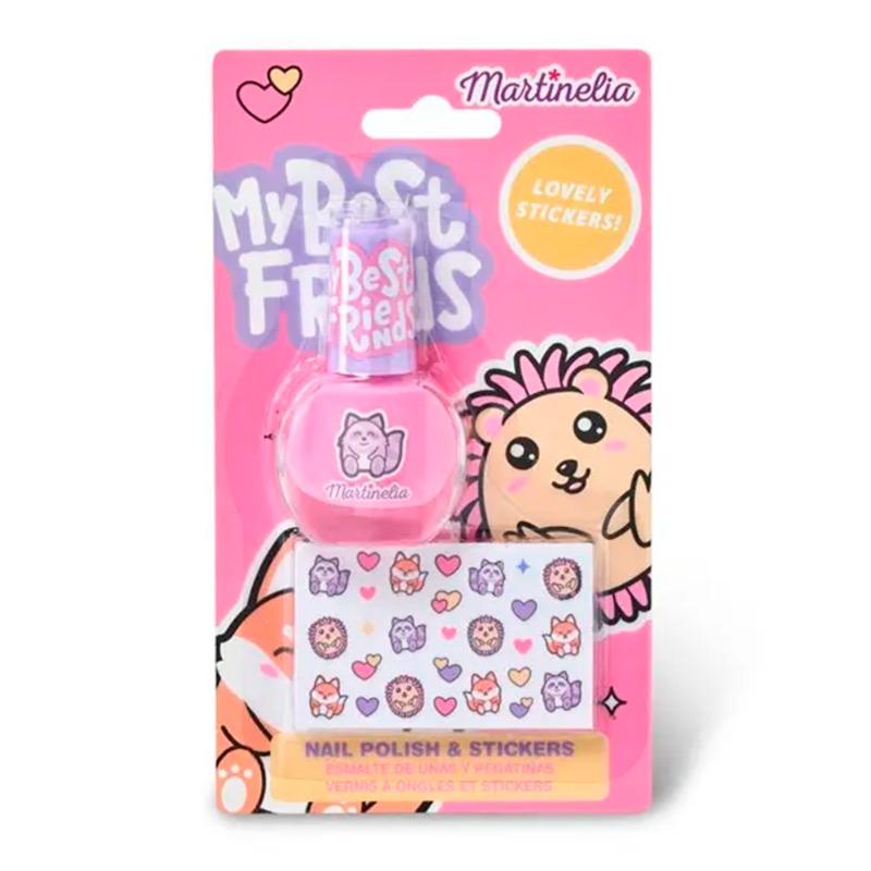 Martinelia My Best Friends Pink Nail Polish Set