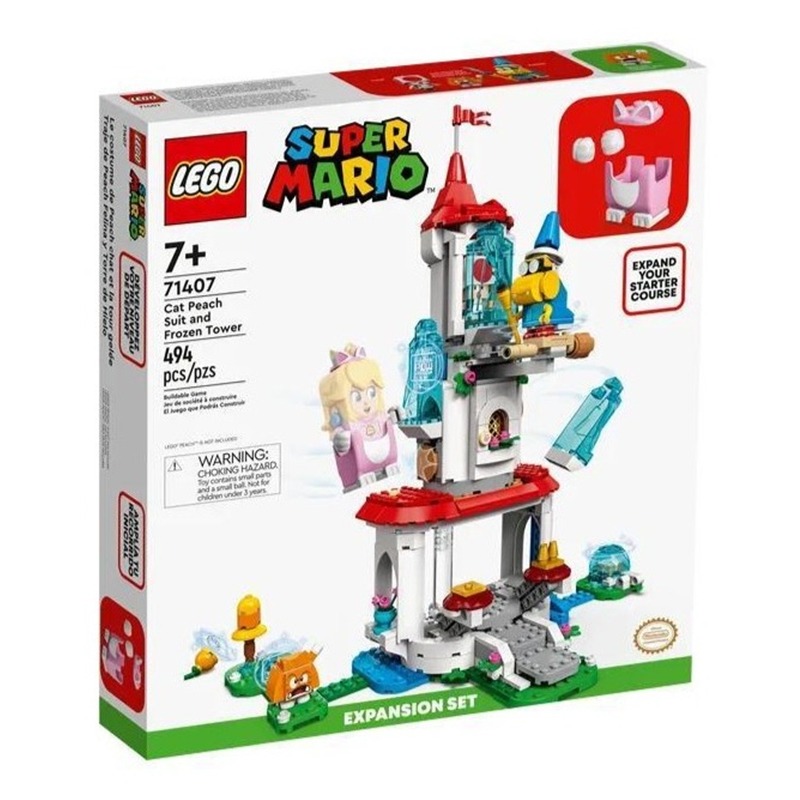 LEGO Cat Peach Suit and Frozen Tower Expansion Set 71407