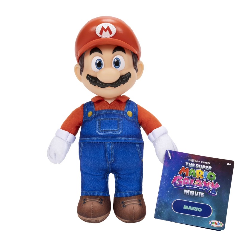 Nintendo Super Mario Galaxy Movie Basic Roto Plush Assorted