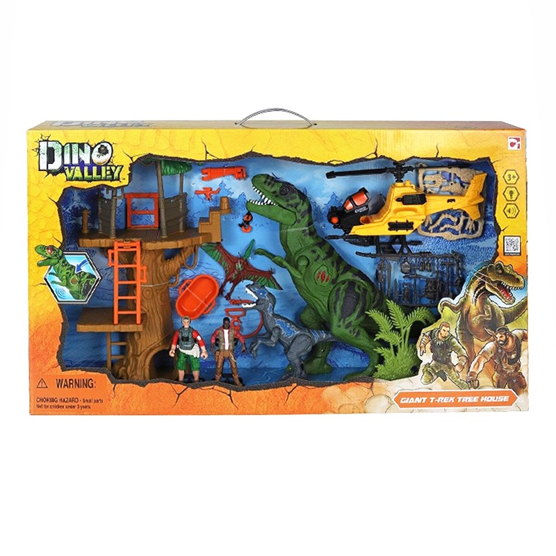 Dabdoob Dino Valley Dino Jungle Attack Playset