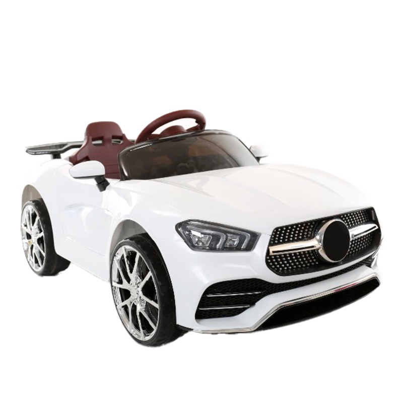 First Drive Mercedes 12V Battery Leather Seat Foam Wheel