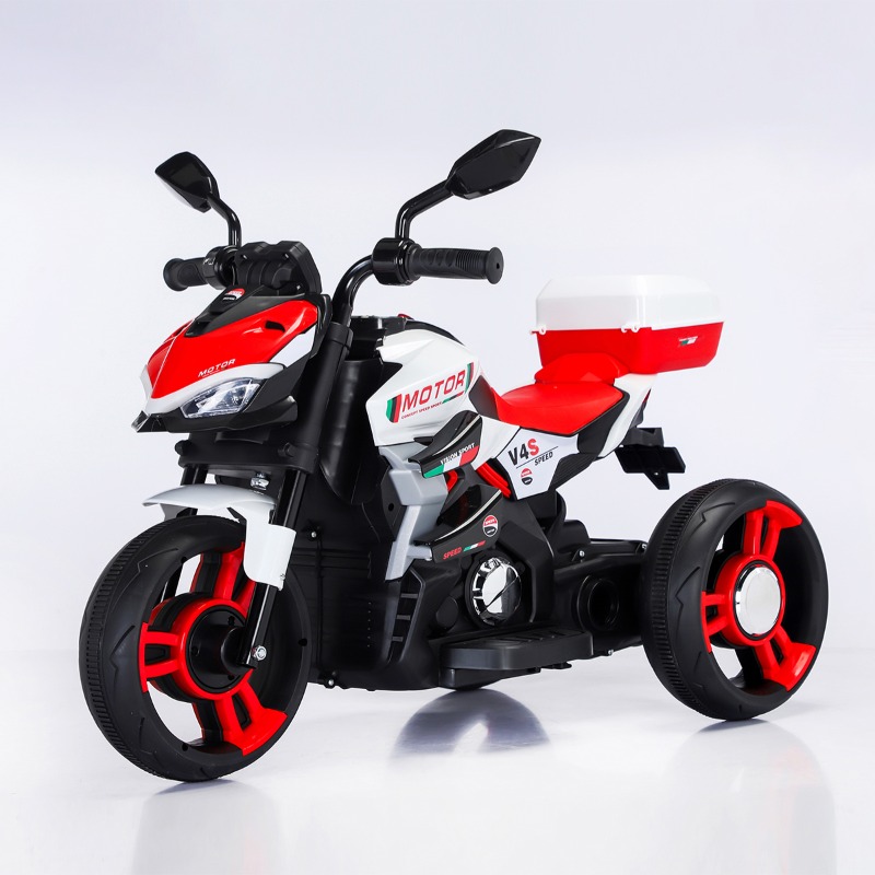 Zep Electric Motor Bike Three Wheel - Red