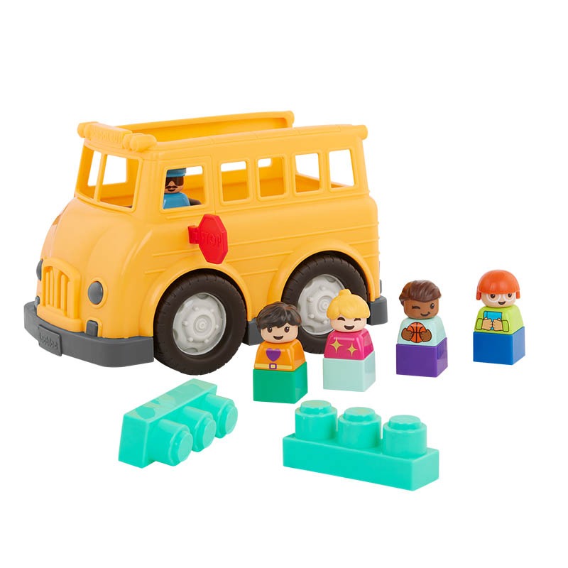 Battat Locbloc School Bus