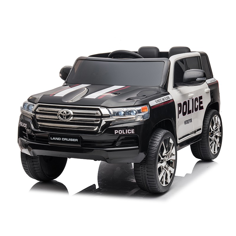 Rayfun Electric Ride-on Car - Toyota Land Cruiser Police