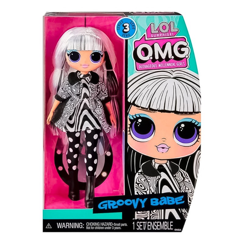 LOL Surprise OMG Groovy Babe Fashion Doll