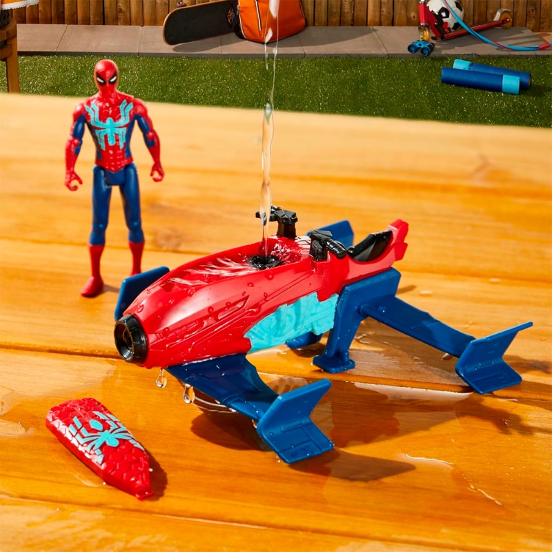 Dabdoob | Marvel Web Splashers Vehicle - Spiderman