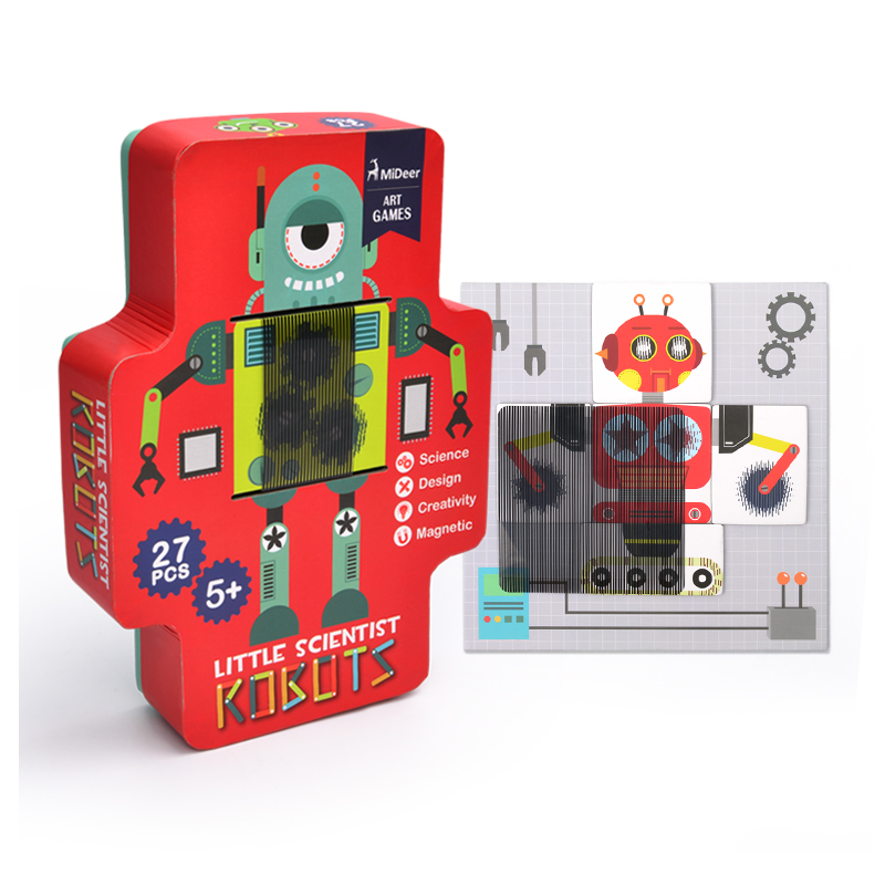 Mideer Magnetic Robot Animation Game