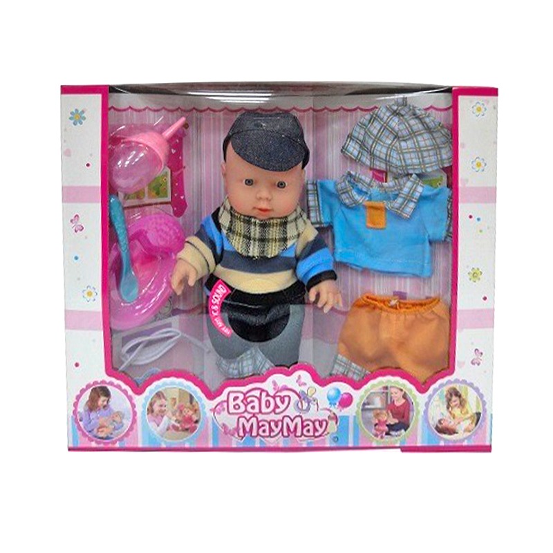 Baby May May Doll With Cloth Set