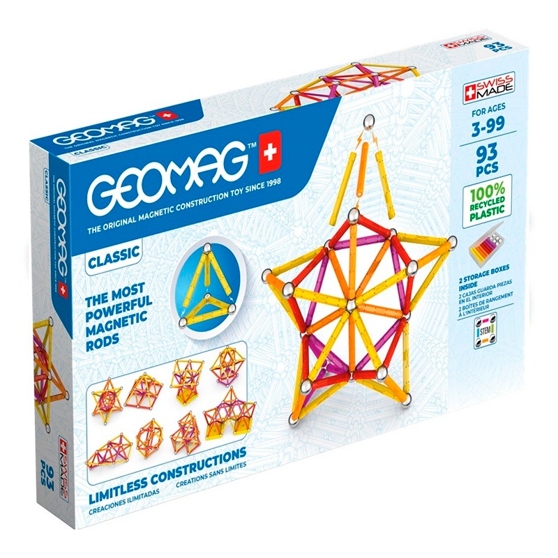 Geomag Classic Recycled - 93 Pcs