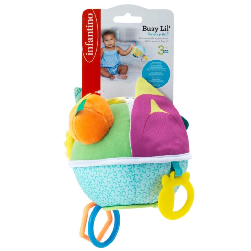 Infantino Busy Lil Sensory Ball Toy Nad Toddlers