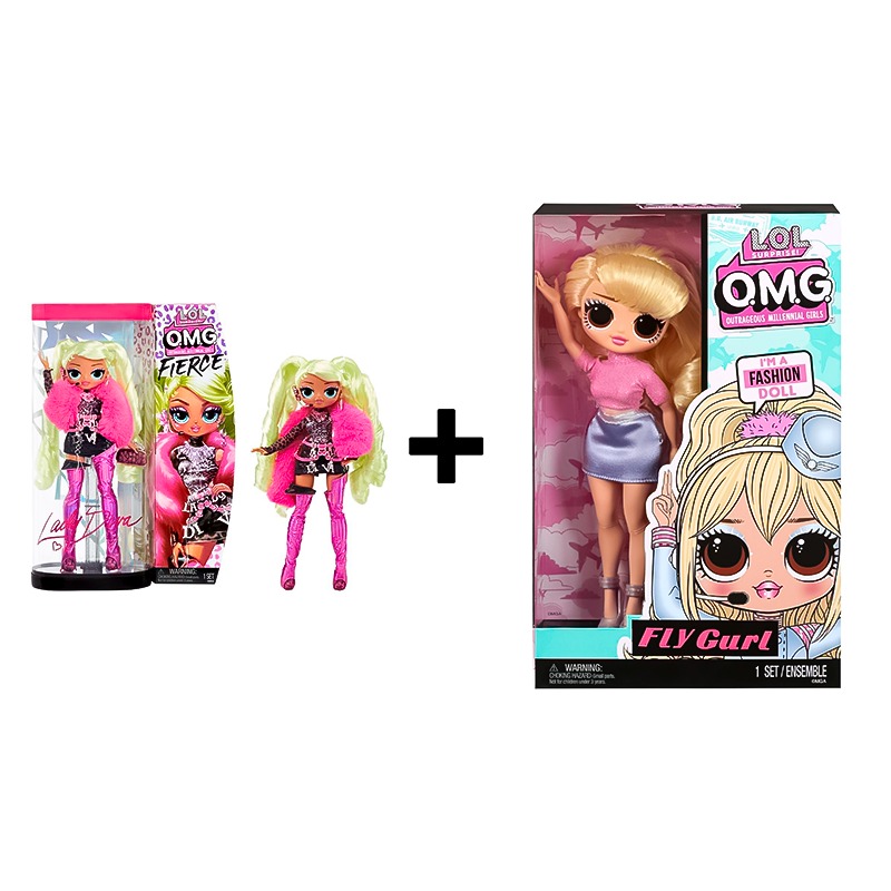 Buy 1 Get 1 L. O. L. Surprise Doll Lady Diva + Fly Gurl