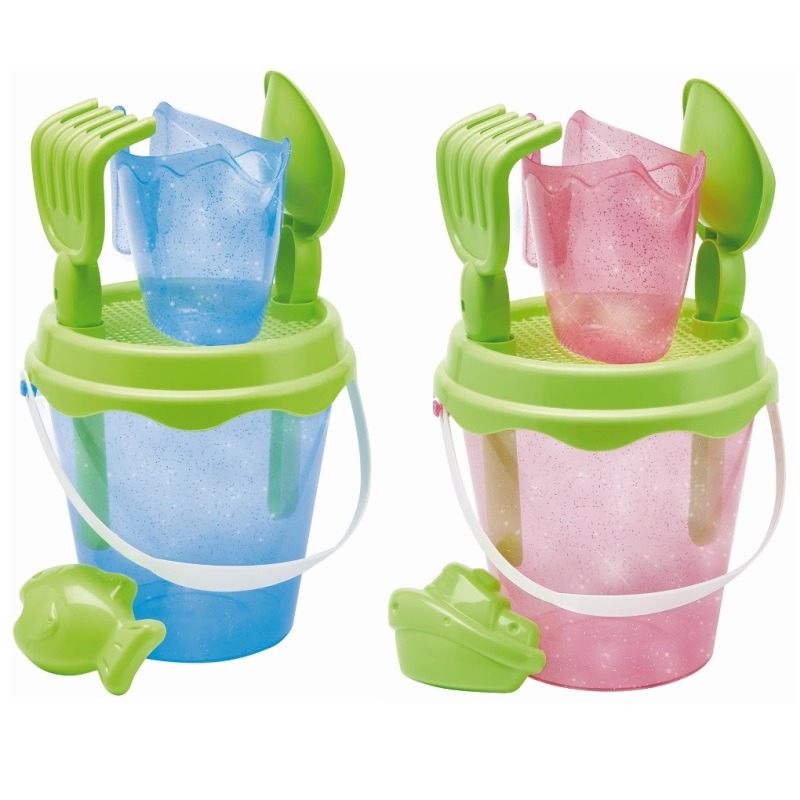 Ecoiffier Glitter Bucket Set