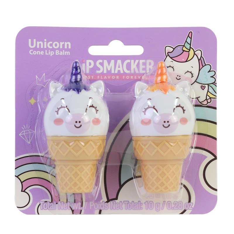 Unicorn Cone Lip Balm Duo Set