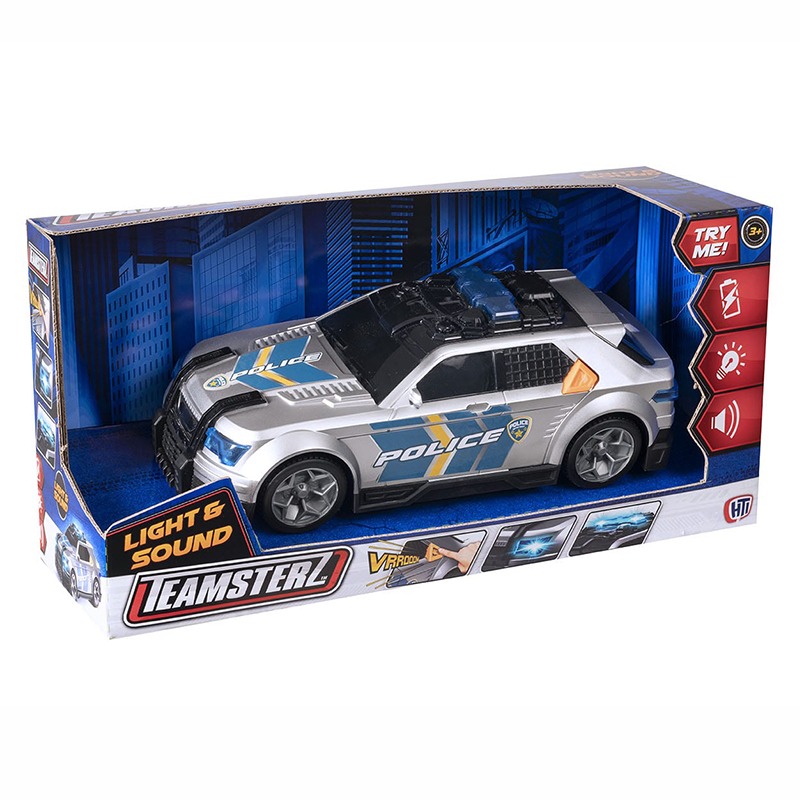 Teamsterz Light And Sound Police Interceptor