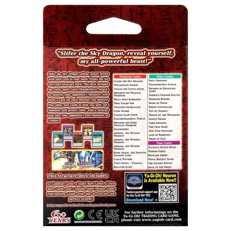 Dabdoob | TCG Yu-Gi-Oh Egyptian God Slifer Structure Deck Card Game Dabdoob | TCG Yu-Gi-Oh Egyptian God Slifer Structure Deck Card Game