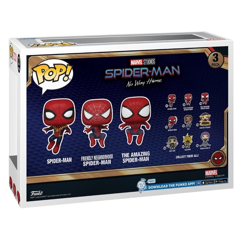 Dabdoob | Funko Pop Marvel Spider-Man No Way Home - 3 Pack