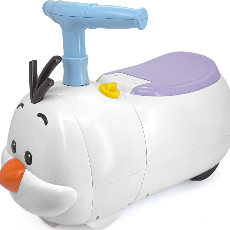 Kiddie Land Zoom Zoom Olaf Ride-On Car with Sounds and Lights