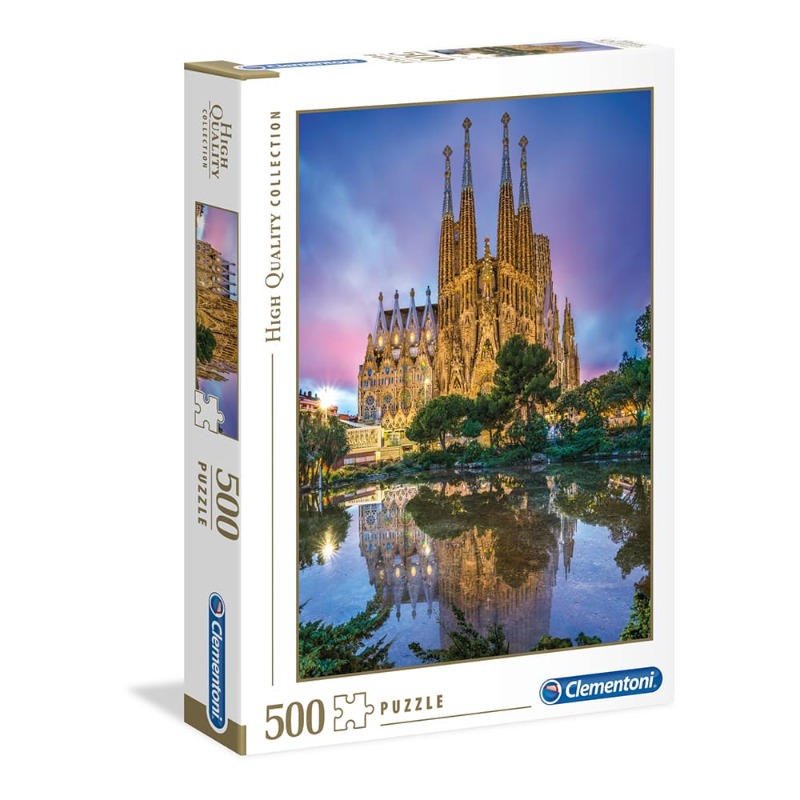 Clementoni View Of Barcelona Puzzle - 500 Piece