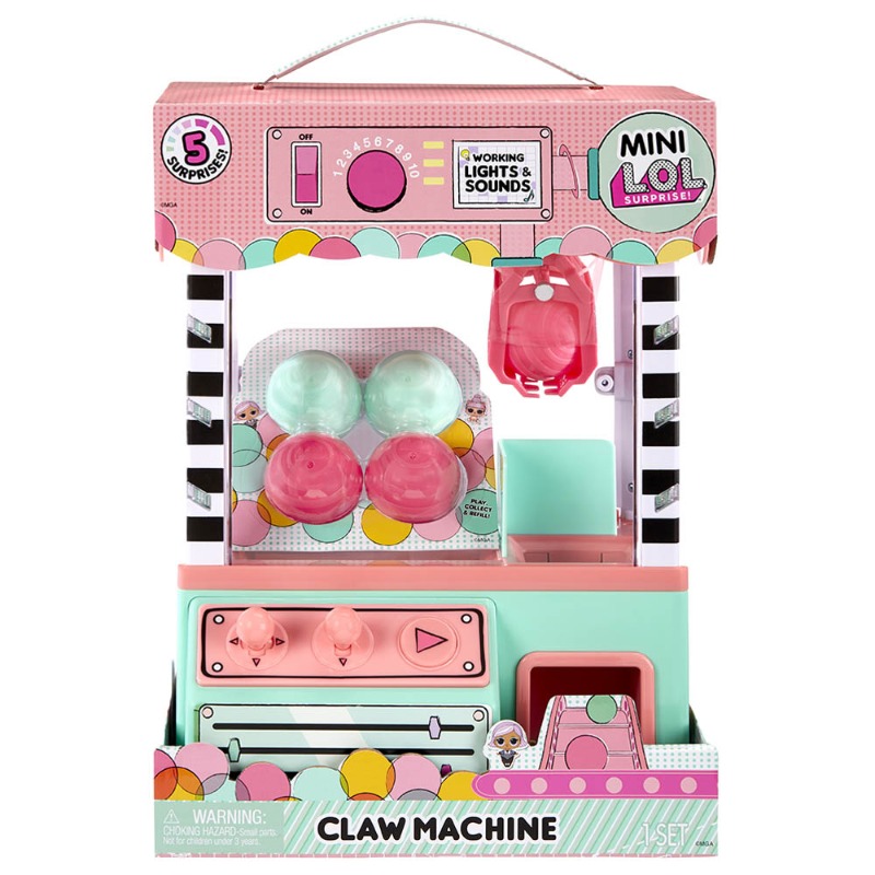 L. O. L. Surprise Minis Claw Machine With 5 Surprises