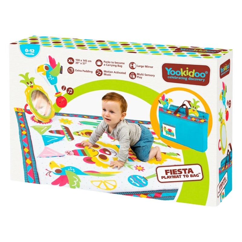 Yookidoo - Fiesta Playmat Bag Llama