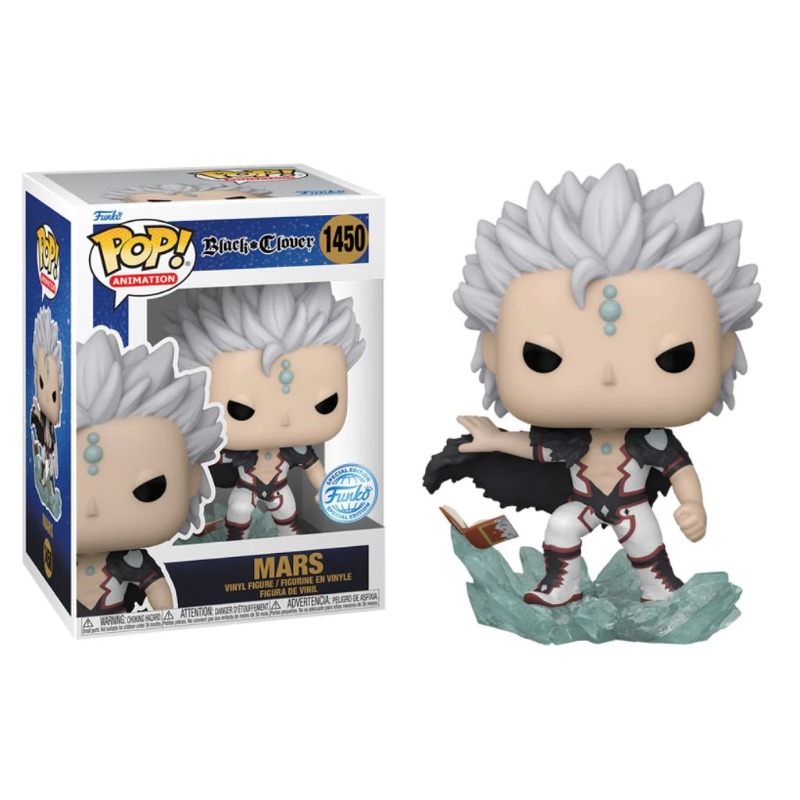 Funko Pop Animation Black Clover - Mars with Book (Exc)
