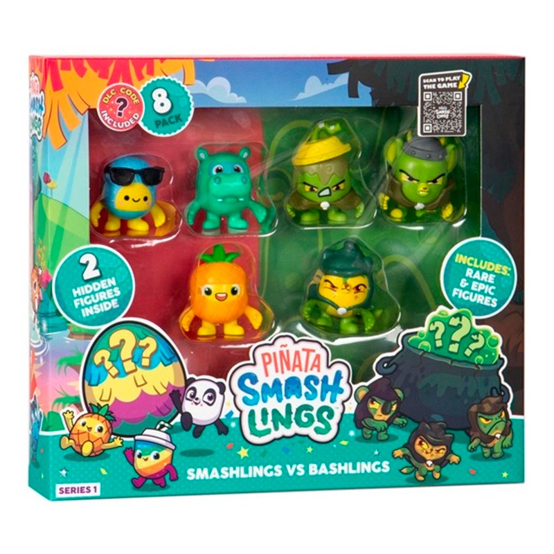 Pinata Smashlings Bashlings - 8-Pack