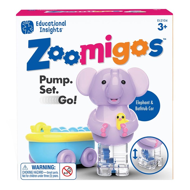 Zoomigo - Elephant & Bathtub Car