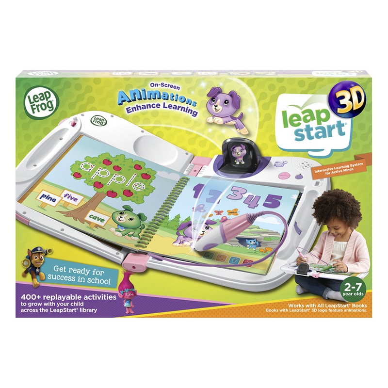 Leap Frog Leap Start 3D Holo Educational Book - Pink
