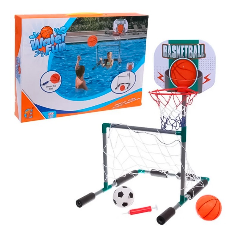 LF 2 in 1 Solo Basketball Goal For Pool