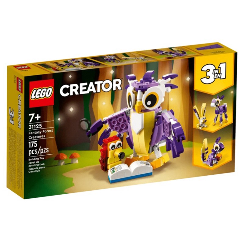 LEGO Creator 3 In 1 Fantasy Forest Creatures