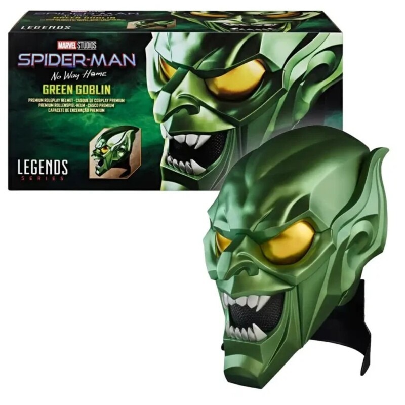 Marvel Legends – Green Goblin Premium Roleplay Helmet - Spider Man: No Way Home