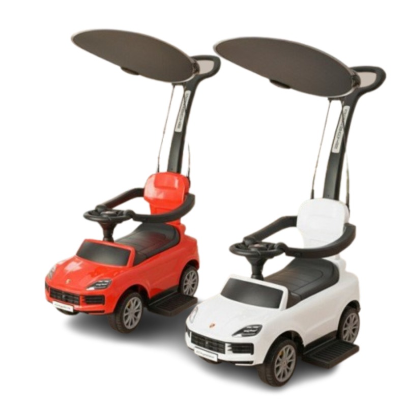 TOBBI Porsche Cayenne Ride-On Push Car with Canopy