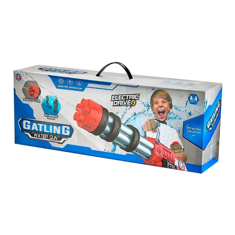 Dabdoob Sam Toys Gatling Electric Water Gun